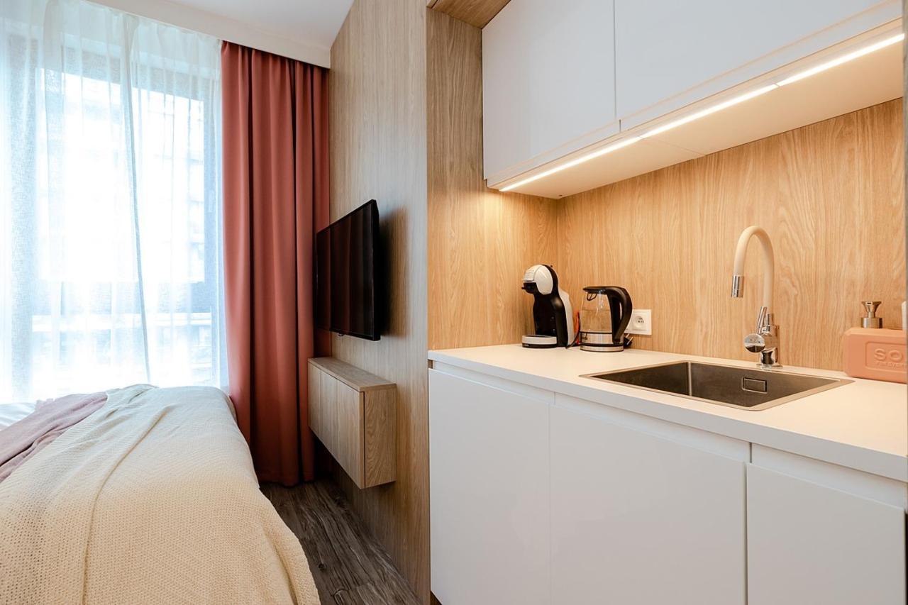 Studio Wola Apartament Kasprzaka - Wifi + Smart Tv Warsaw Luaran gambar